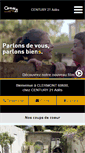 Mobile Screenshot of century21-ades-clermont.com